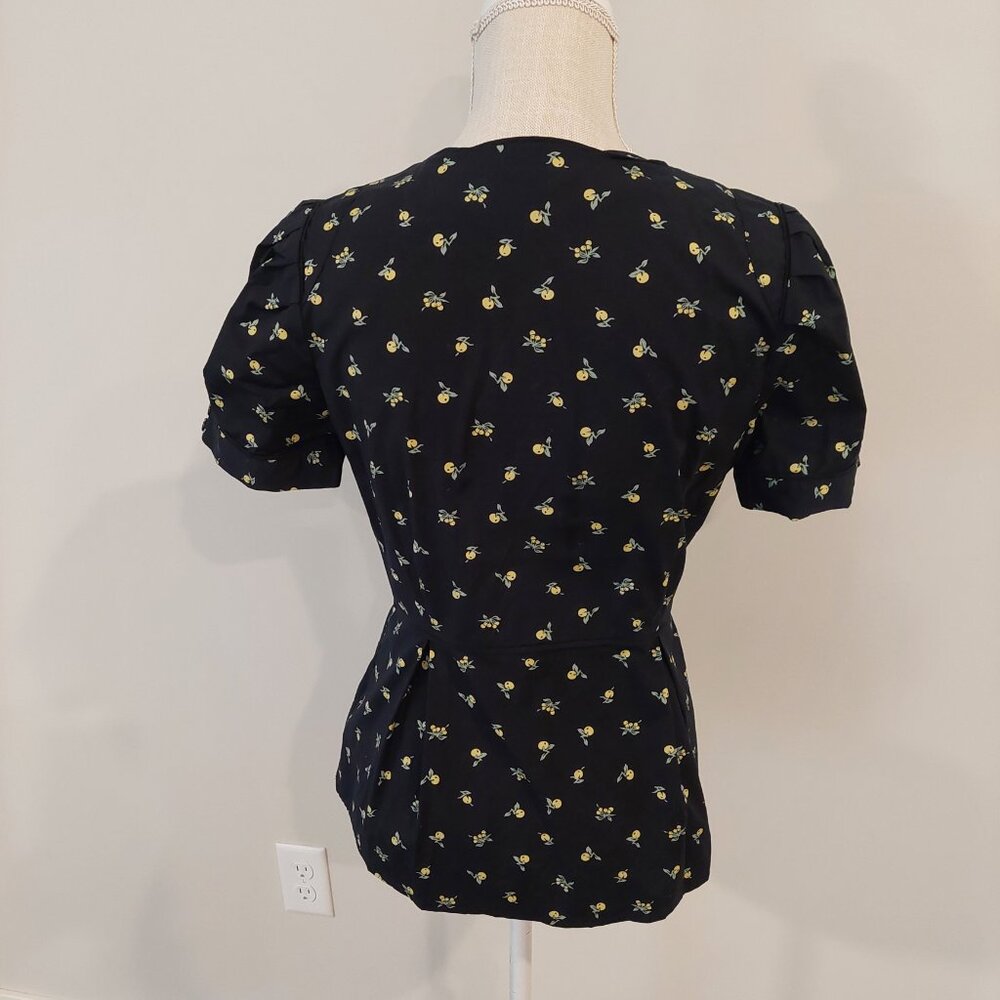 Anthropologie Odille Lemon Top - Picture 5 of 11